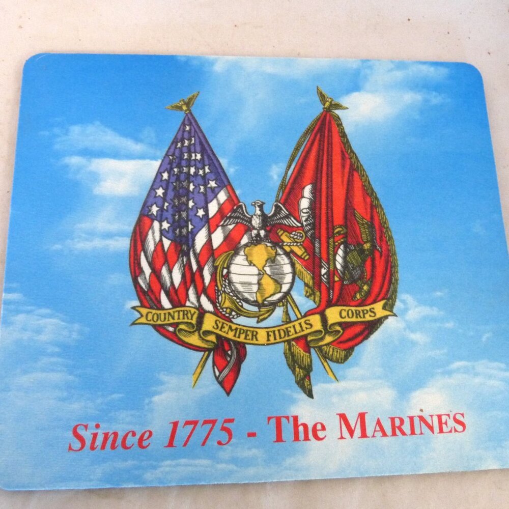USMC Marine computer mouse pad